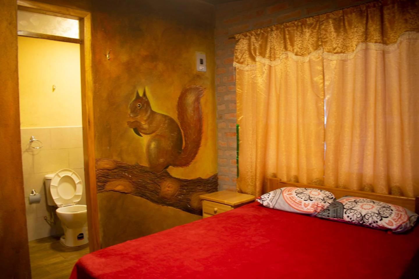 Hostal Los Farolitos Mindo Exteriör bild