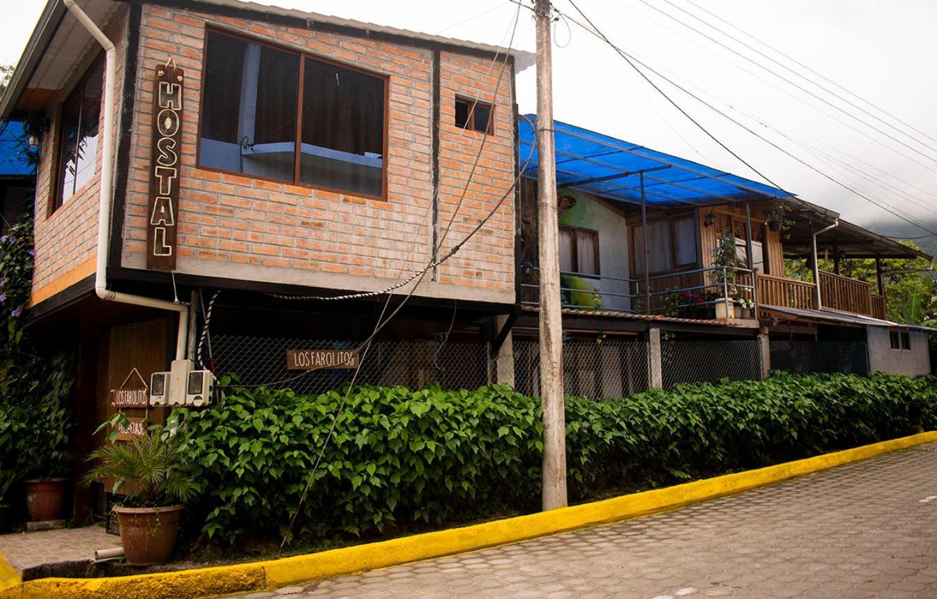 Hostal Los Farolitos Mindo Exteriör bild